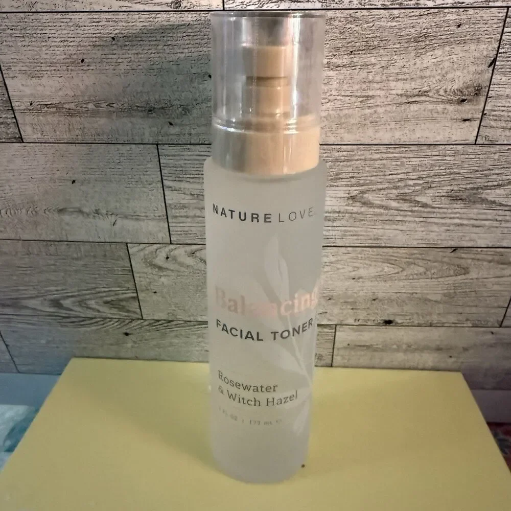 Nature Love Balancing Facial Toner Rosewater & Witch Hazel 6 fl oz(177ml) Sealed